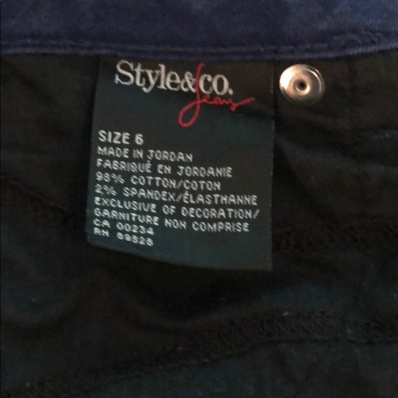 Style and Company Jean Capris - Picture 3 of 4